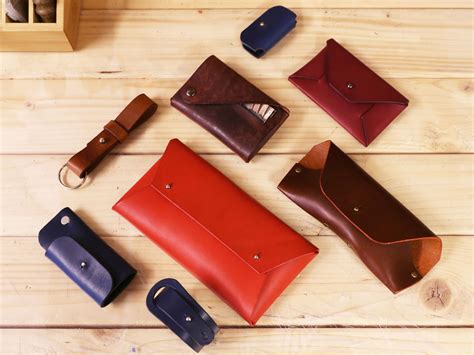 small leather items|small leather goods list.